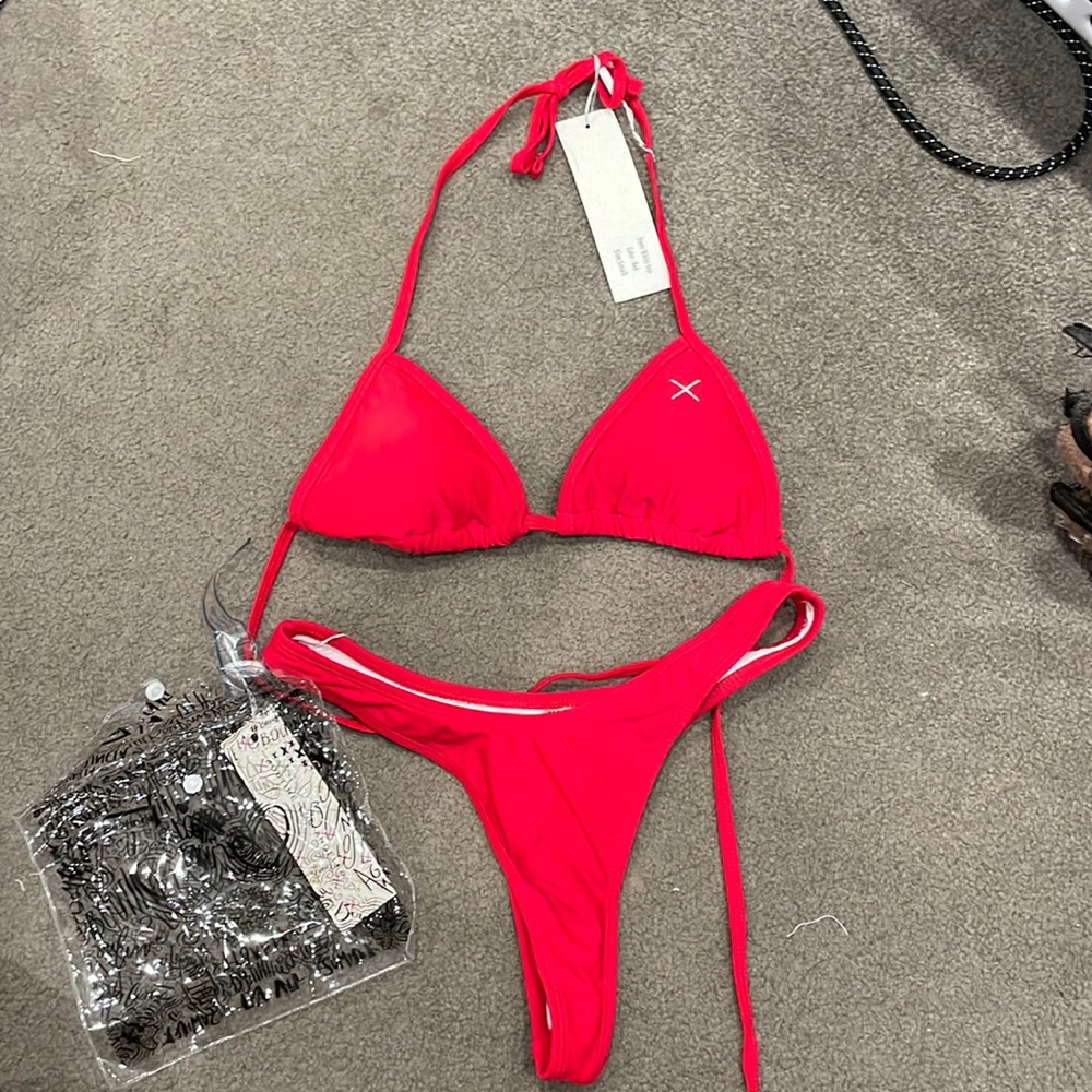 Boutinela red bikini set
